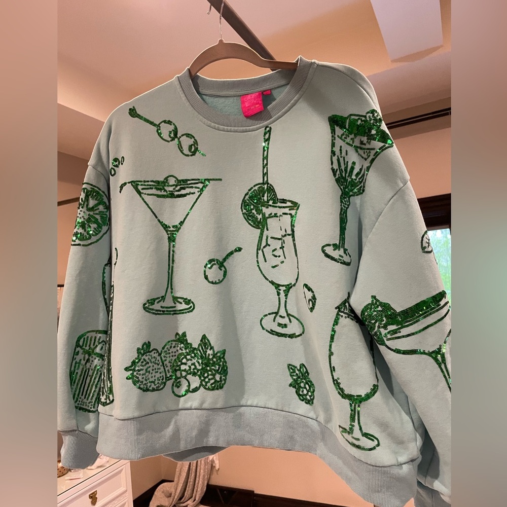 Queen of Sparkles sweatshirt.